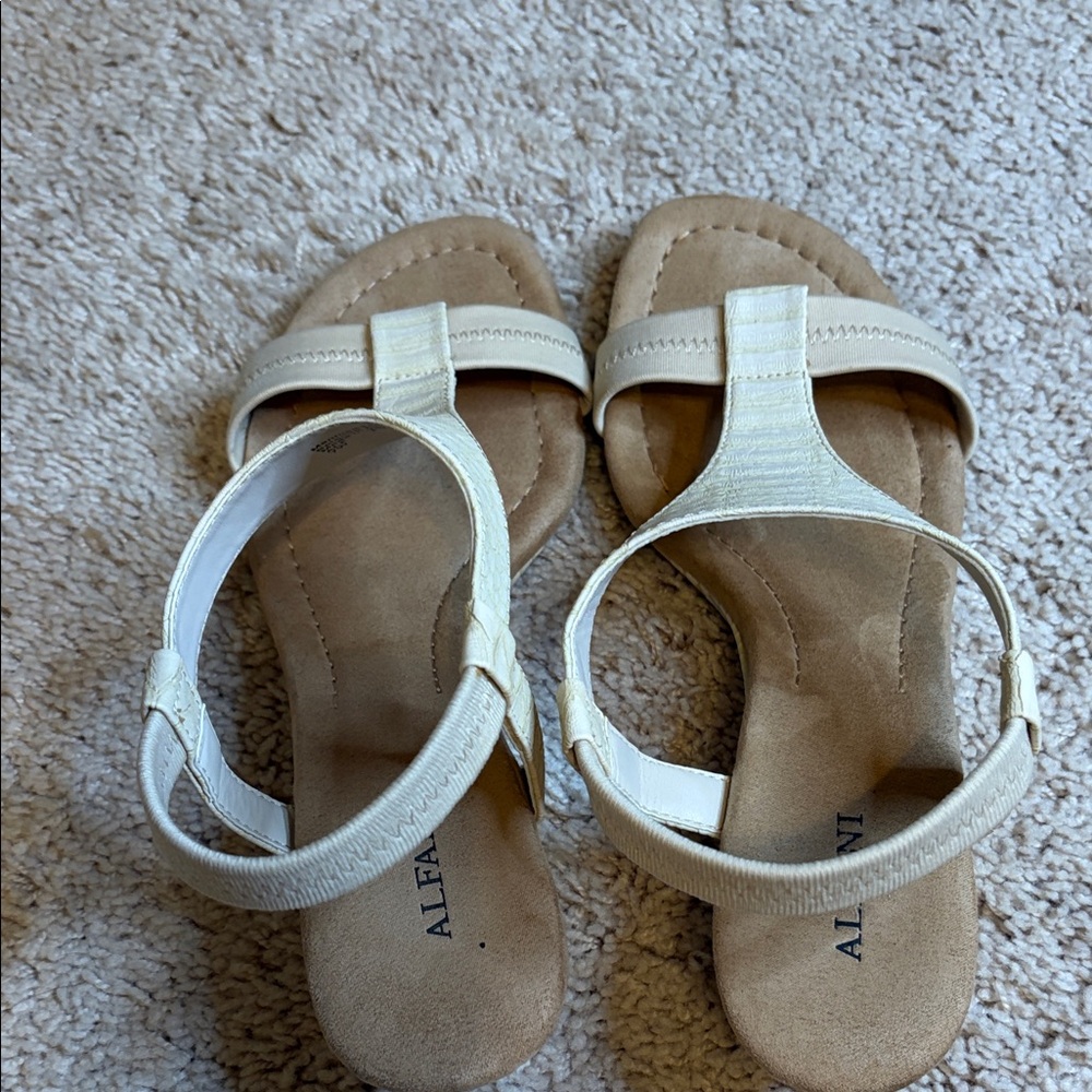 Alfani Beige Strappy Sandals